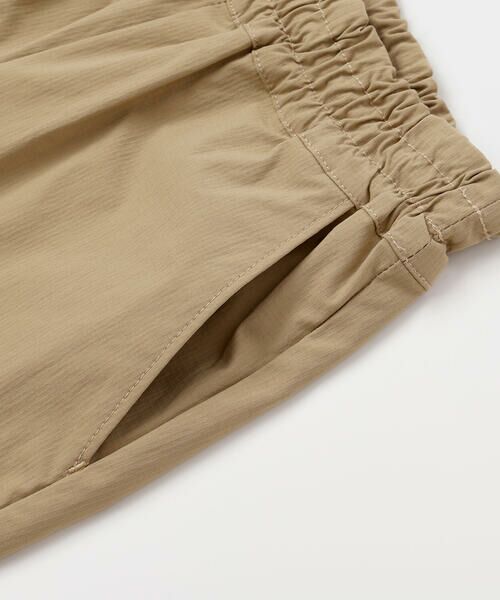 BeBe / べべ シャツ・ブラウス | 【接触冷感】リップストップオープンカラーセットアップ(100~160cm) | 詳細13