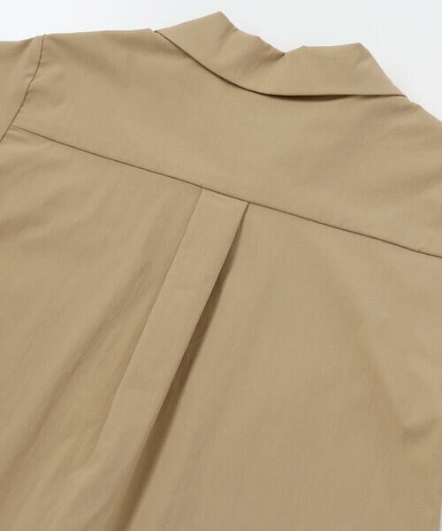 BeBe / べべ シャツ・ブラウス | 【接触冷感】リップストップオープンカラーセットアップ(100~160cm) | 詳細22