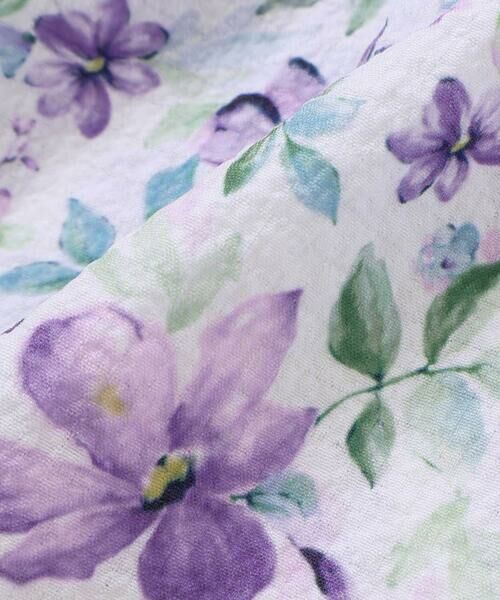 BeBe / べべ シャツ・ブラウス | 【お揃い】ジャルダンフルーリプリントサッカーシャーリングブラウス(90~150cm) | 詳細14