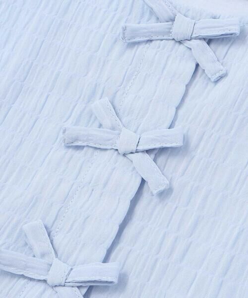 BeBe / べべ シャツ・ブラウス | フロント3連リボンペプラムブラウス(100~150cm) | 詳細13