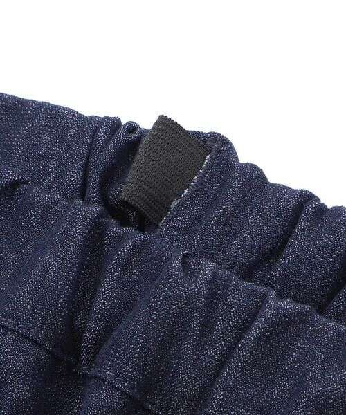 BeBe / べべ ショート・ハーフ・半端丈パンツ | シャンブレー裾スカラップ刺しゅう6分丈ワイドパンツ(90~160cm) | 詳細9