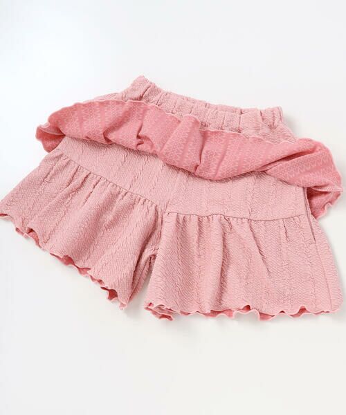 BeBe / べべ ショート・ハーフ・半端丈パンツ | フクレジャガードカットソーヒラミニショートパンツ(80~140cm) | 詳細13