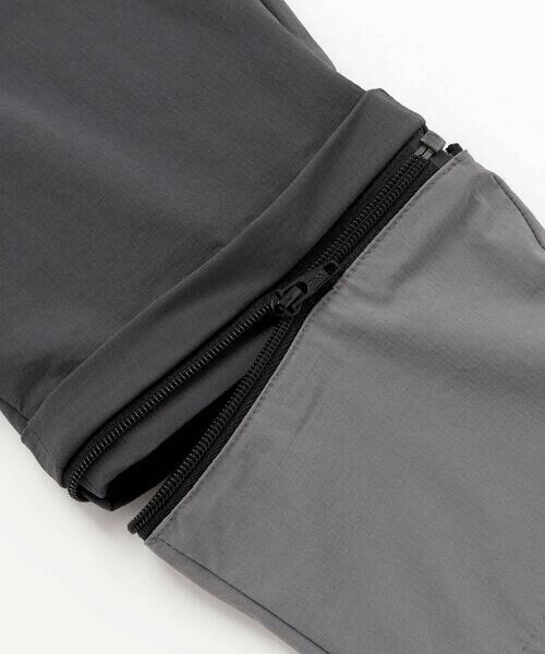 BeBe / べべ ショート・ハーフ・半端丈パンツ | リップストップストレッチ配色コンバーチブルパンツ(90~160cm) | 詳細21