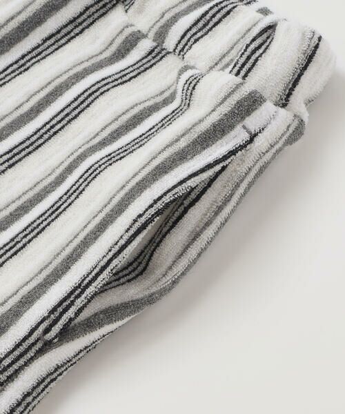 BeBe / べべ ショート・ハーフ・半端丈パンツ | パイルランダムストライプハーフパンツ(80~150cm) | 詳細10