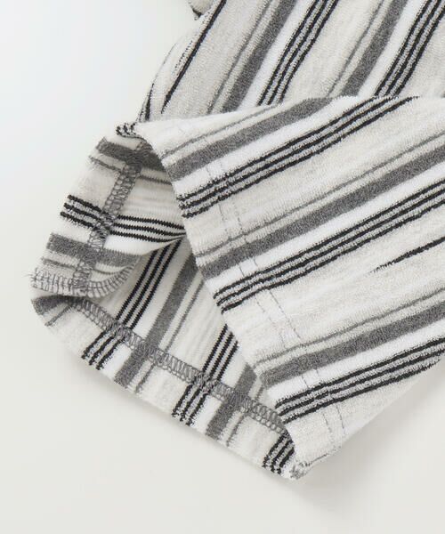 BeBe / べべ ショート・ハーフ・半端丈パンツ | パイルランダムストライプハーフパンツ(80~150cm) | 詳細11