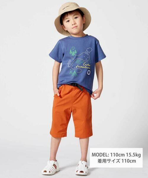 BeBe / べべ ショート・ハーフ・半端丈パンツ | タグポケットクライミングカラーハーフパンツ(80~150cm) | 詳細13