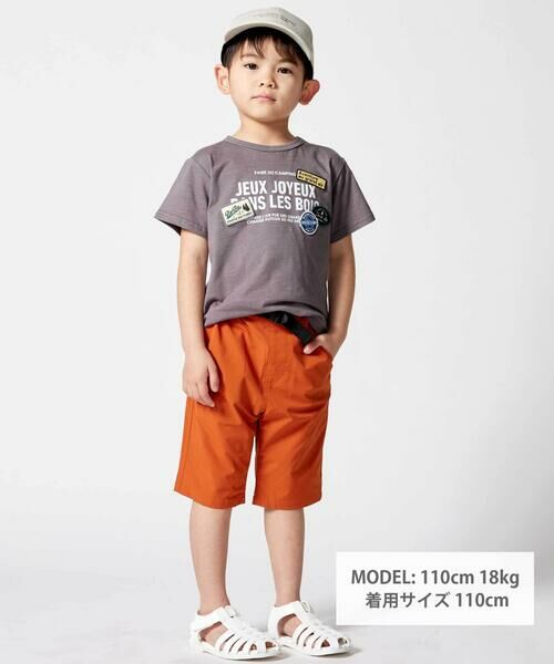 BeBe / べべ ショート・ハーフ・半端丈パンツ | タグポケットクライミングカラーハーフパンツ(80~150cm) | 詳細16