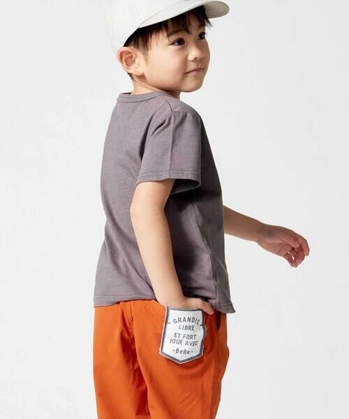 BeBe / べべ ショート・ハーフ・半端丈パンツ | タグポケットクライミングカラーハーフパンツ(80~150cm) | 詳細17