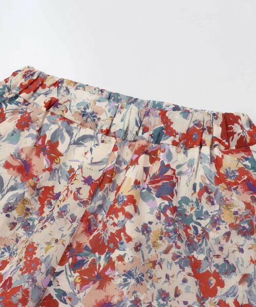 BeBe / べべ ショート・ハーフ・半端丈パンツ | 【お揃い】【DEVEAUX】ローンフラワープリントフリルショートパンツ(90~140cm) | 詳細10