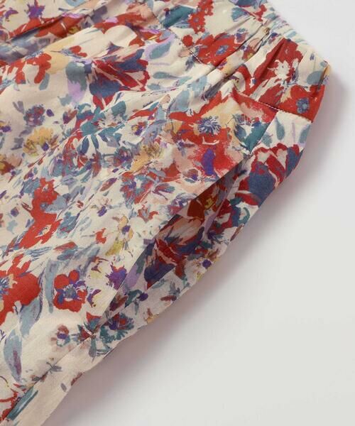 BeBe / べべ ショート・ハーフ・半端丈パンツ | 【お揃い】【DEVEAUX】ローンフラワープリントフリルショートパンツ(90~140cm) | 詳細11