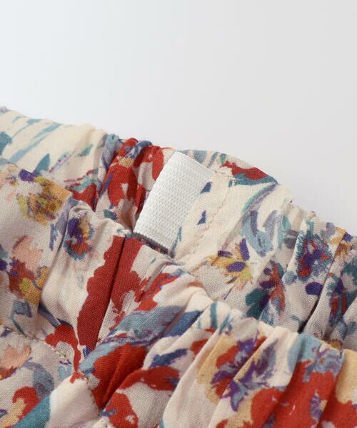 BeBe / べべ ショート・ハーフ・半端丈パンツ | 【お揃い】【DEVEAUX】ローンフラワープリントフリルショートパンツ(90~140cm) | 詳細14