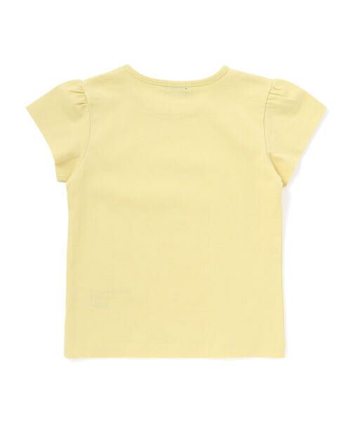 BeBe / べべ Tシャツ | クリアスパンコールロゴ天竺半袖Tシャツ(100~150cm) | 詳細2