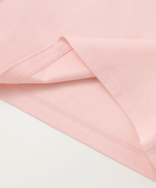 BeBe / べべ Tシャツ | アムールフラワーモチーフ肩開き2wayシフォン袖ポンチTシャツ(90~160cm) | 詳細9