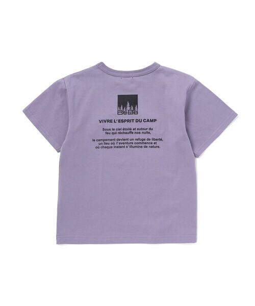 BeBe / べべ Tシャツ | コード刺しゅうロゴ天竺半袖Tシャツ(90~160cm) | 詳細11