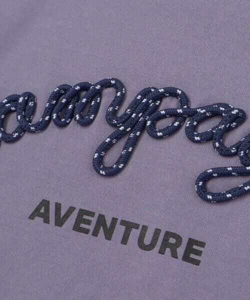 BeBe / べべ Tシャツ | コード刺しゅうロゴ天竺半袖Tシャツ(90~160cm) | 詳細14