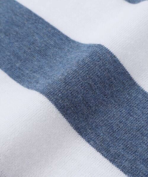 BeBe / べべ Tシャツ | ボーダーキャンピングカープリント杢天竺半袖Tシャツ(80~150cm) | 詳細8