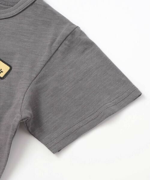 BeBe / べべ Tシャツ | ワッペンロゴスラブ天竺半袖Tシャツ(90~160cm) | 詳細16