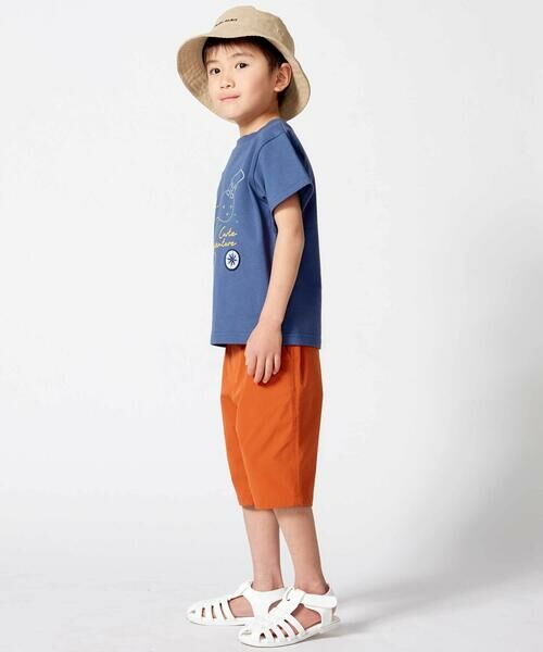 BeBe / べべ Tシャツ | コンパスワッペンアドベンチャーMAPプリント天竺半袖Tシャツ(90~150cm) | 詳細2