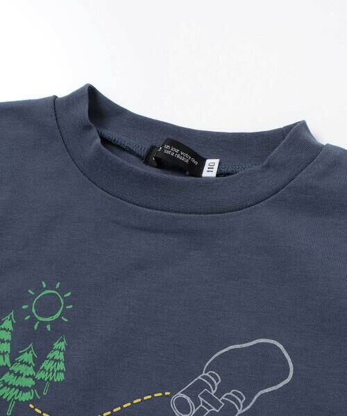 BeBe / べべ Tシャツ | コンパスワッペンアドベンチャーMAPプリント天竺半袖Tシャツ(90~150cm) | 詳細6