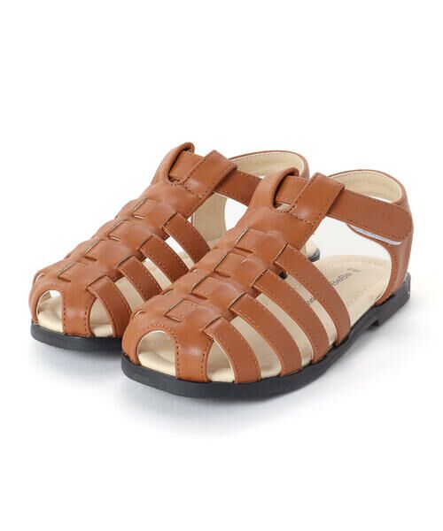 BeBe / べべ サンダル | Tストラップメッシュカメサンダル(13~19cm) | 詳細3