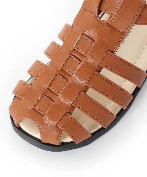 BeBe / べべ サンダル | Tストラップメッシュカメサンダル(13~19cm) | 詳細5