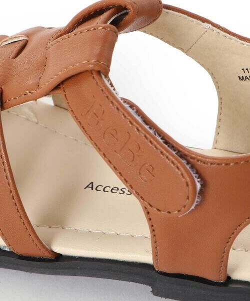 BeBe / べべ サンダル | Tストラップメッシュカメサンダル(13~19cm) | 詳細7