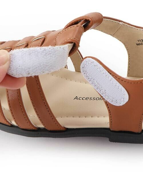 BeBe / べべ サンダル | Tストラップメッシュカメサンダル(13~19cm) | 詳細8