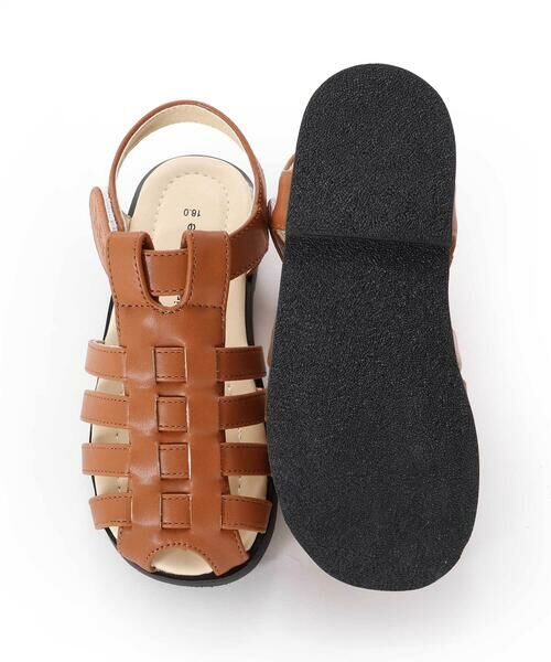 BeBe / べべ サンダル | Tストラップメッシュカメサンダル(13~19cm) | 詳細9