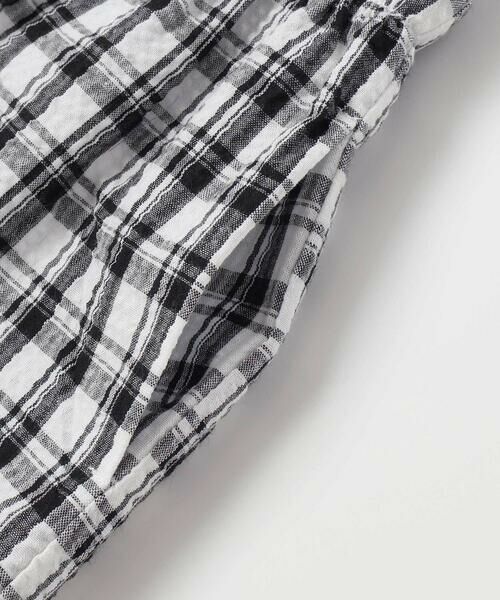 BeBe / べべ ショート・ハーフ・半端丈パンツ | 【お揃い】マドラスチェックサッカーフリルキュロットパンツ(90~150cm) | 詳細8