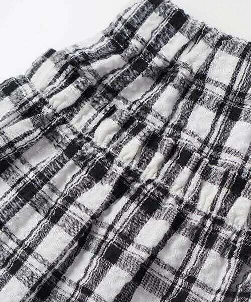 BeBe / べべ ショート・ハーフ・半端丈パンツ | 【お揃い】マドラスチェックサッカーフリルキュロットパンツ(90~150cm) | 詳細7