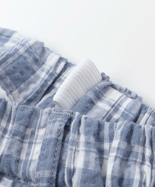 BeBe / べべ ショート・ハーフ・半端丈パンツ | 【お揃い】マドラスチェックサッカーポケット切り替えハーフパンツ(90~150cm) | 詳細12