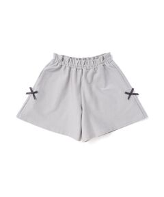 BeBe / べべ ショート・ハーフ・半端丈パンツ | デニムニットストレッチキュロットパンツ(100~150cm)