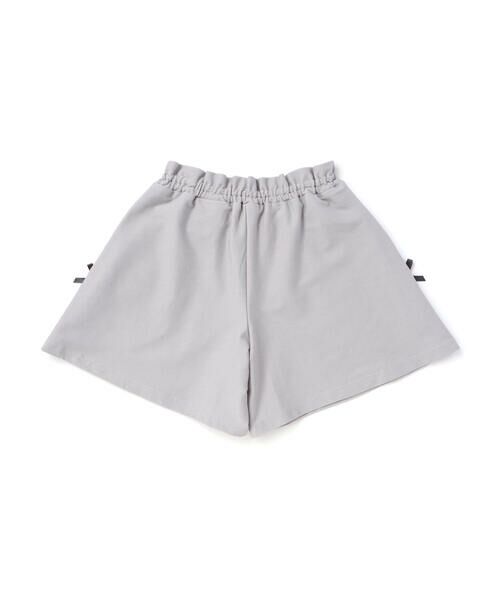 BeBe / べべ ショート・ハーフ・半端丈パンツ | デニムニットストレッチキュロットパンツ(100~150cm) | 詳細6