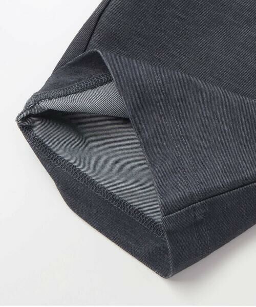 BeBe / べべ ショート・ハーフ・半端丈パンツ | デニムニットストレッチカーゴハーフパンツ(90~160cm) | 詳細9