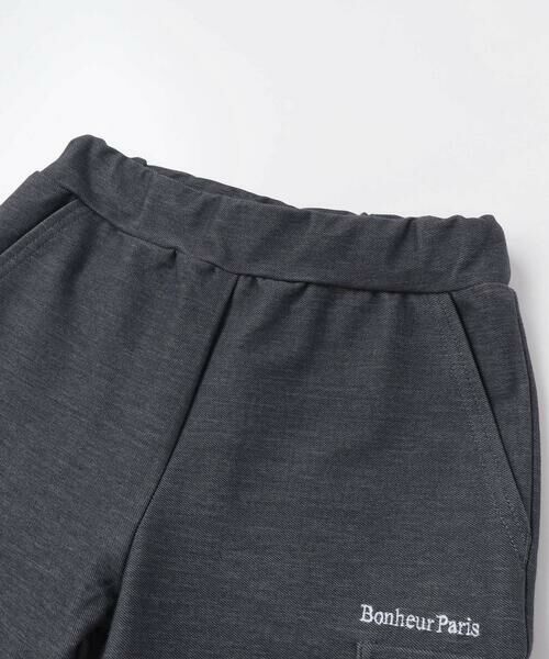 BeBe / べべ ショート・ハーフ・半端丈パンツ | デニムニットストレッチカーゴハーフパンツ(90~160cm) | 詳細5