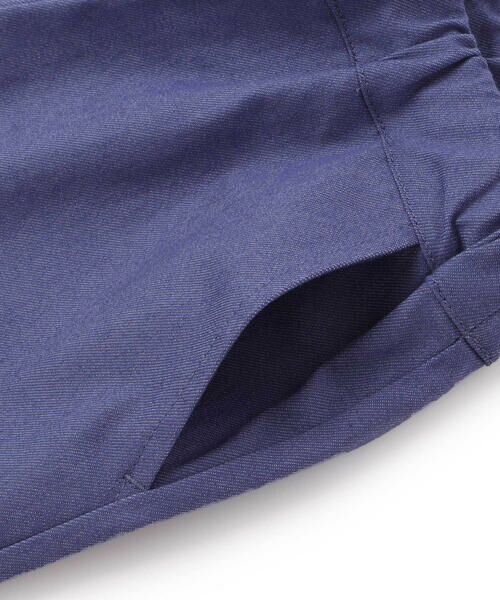 BeBe / べべ ショート・ハーフ・半端丈パンツ | 【抗菌・防臭】フラワー刺しゅうストレッチツイル6分丈ワイドパンツ(90~130cm) | 詳細7