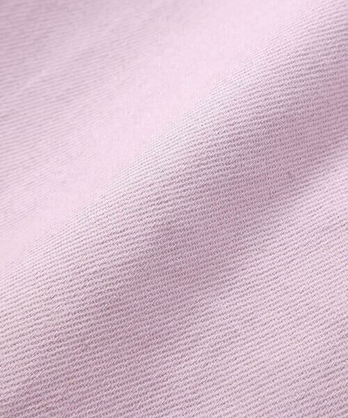 BeBe / べべ ショート・ハーフ・半端丈パンツ | 【抗菌・防臭】フラワー刺しゅうストレッチツイル6分丈ワイドパンツ(90~130cm) | 詳細16