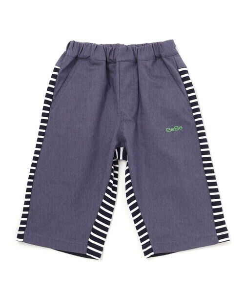 BeBe / べべ ショート・ハーフ・半端丈パンツ | 【抗菌・防臭】バックボーダーストレッチツイル6分丈パンツ(90~130cm) | 詳細4