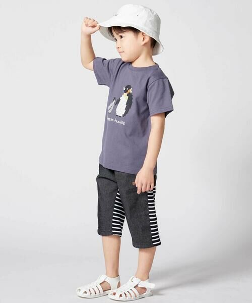 BeBe / べべ ショート・ハーフ・半端丈パンツ | 【抗菌・防臭】バックボーダーストレッチツイル6分丈パンツ(90~130cm) | 詳細15