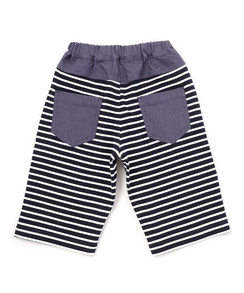 BeBe / べべ ショート・ハーフ・半端丈パンツ | 【抗菌・防臭】バックボーダーストレッチツイル6分丈パンツ(90~130cm) | 詳細18