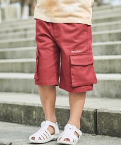 BeBe / べべ ショート・ハーフ・半端丈パンツ | ストレッチツイルカーゴハーフパンツ(90~150cm)