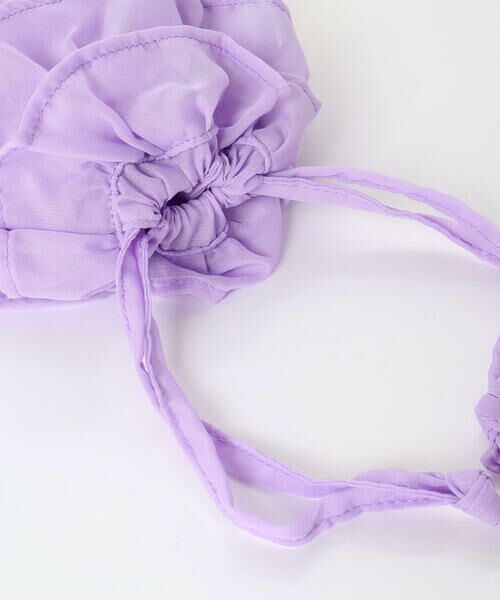 BeBe / べべ ショルダーバッグ | フリル巾着inクリアポシェット | 詳細13