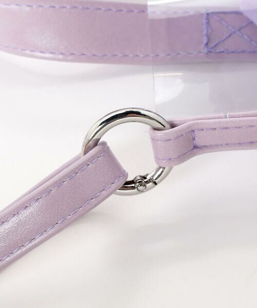 BeBe / べべ ショルダーバッグ | フリル巾着inクリアポシェット | 詳細17