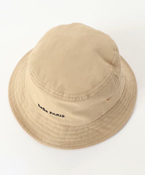 BeBe / べべ ハット | 【UVカット】ロゴ刺しゅうキャンバスハット(50~54cm) | 詳細6