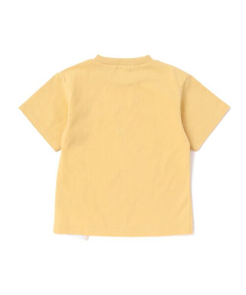 BeBe / べべ Tシャツ | 【接触冷感】アシンメトリー配色天竺半袖Tシャツ(90~160cm) | 詳細9