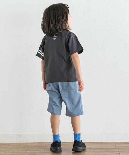 BeBe / べべ Tシャツ | 【JALコラボ】飛行機図面エンボス加工ロゴ半袖Tシャツ(90~140cm) | 詳細2