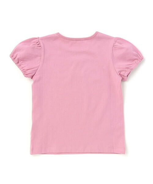 BeBe / べべ Tシャツ | 【抗菌・防臭】シュナウザープリント天竺パフスリーブTシャツ(90~130cm) | 詳細2