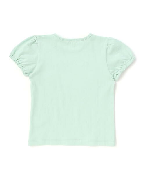 BeBe / べべ Tシャツ | 【抗菌・防臭】ネコ刺しゅう天竺パフスリーブTシャツ(90~130cm) | 詳細4