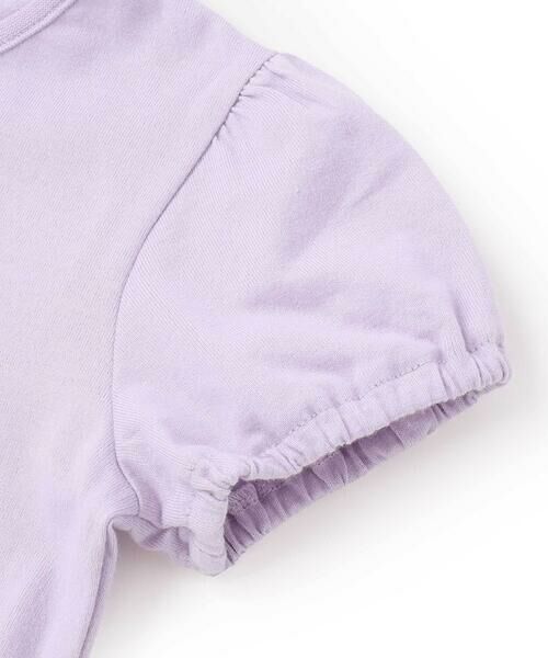 BeBe / べべ Tシャツ | 【抗菌・防臭】ネコ刺しゅう天竺パフスリーブTシャツ(90~130cm) | 詳細10