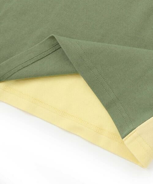 BeBe / べべ Tシャツ | 【抗菌・防臭】バイカラー海の生き物ポケット天竺半袖Tシャツ(90~130cm) | 詳細13